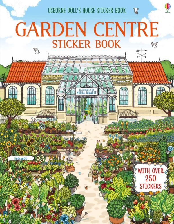 Garden centre sticker book