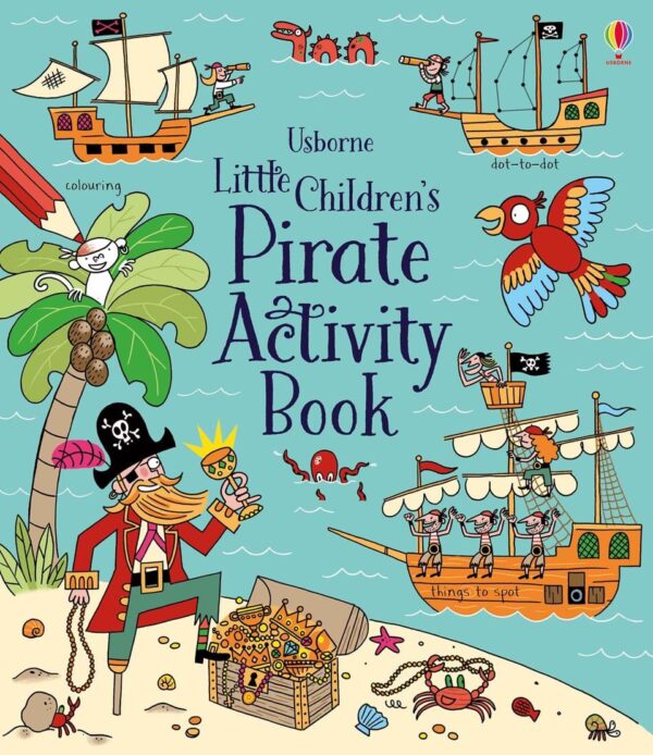 Little children's pirate activity book