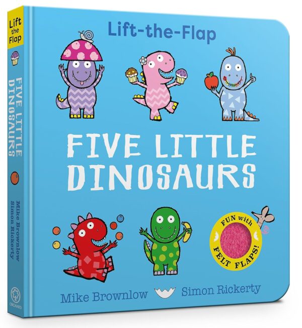 Five Little Dinosaurs: Lift-the-Flap