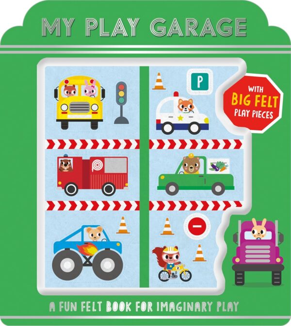 My Play Garage Felt Book