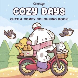 Cozy Days: Cute & Comfy Colouring Book