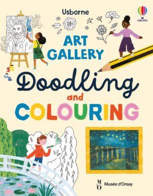 Art Gallery Doodling and Colouring