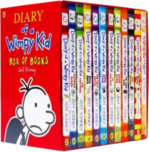 .Diary of a Wimpy Kid Collection 12 Books Box Set