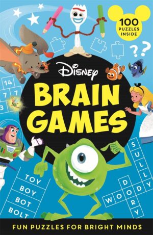 Disney Brain Games: Fun Puzzles for Bright Minds