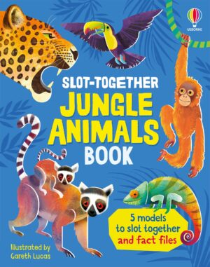 Slot-Together Jungle Animals Book